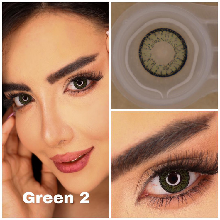 سبز یشمی دور مشکی