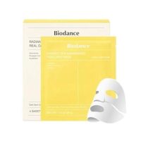 ماسک ورقه ای زرد بایودنس Biodance پک ۴ عددی