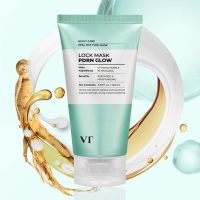 ماسک شب جوانساز و مرطوب کننده وی تی مدل LOCK MASK PDRN GLOW